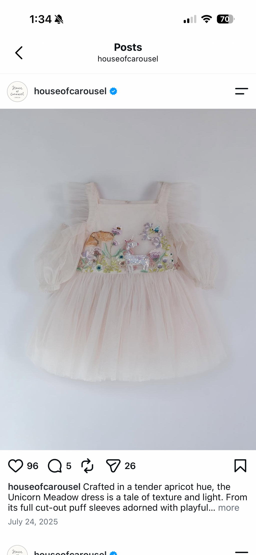 Unicorn Meadow Dress