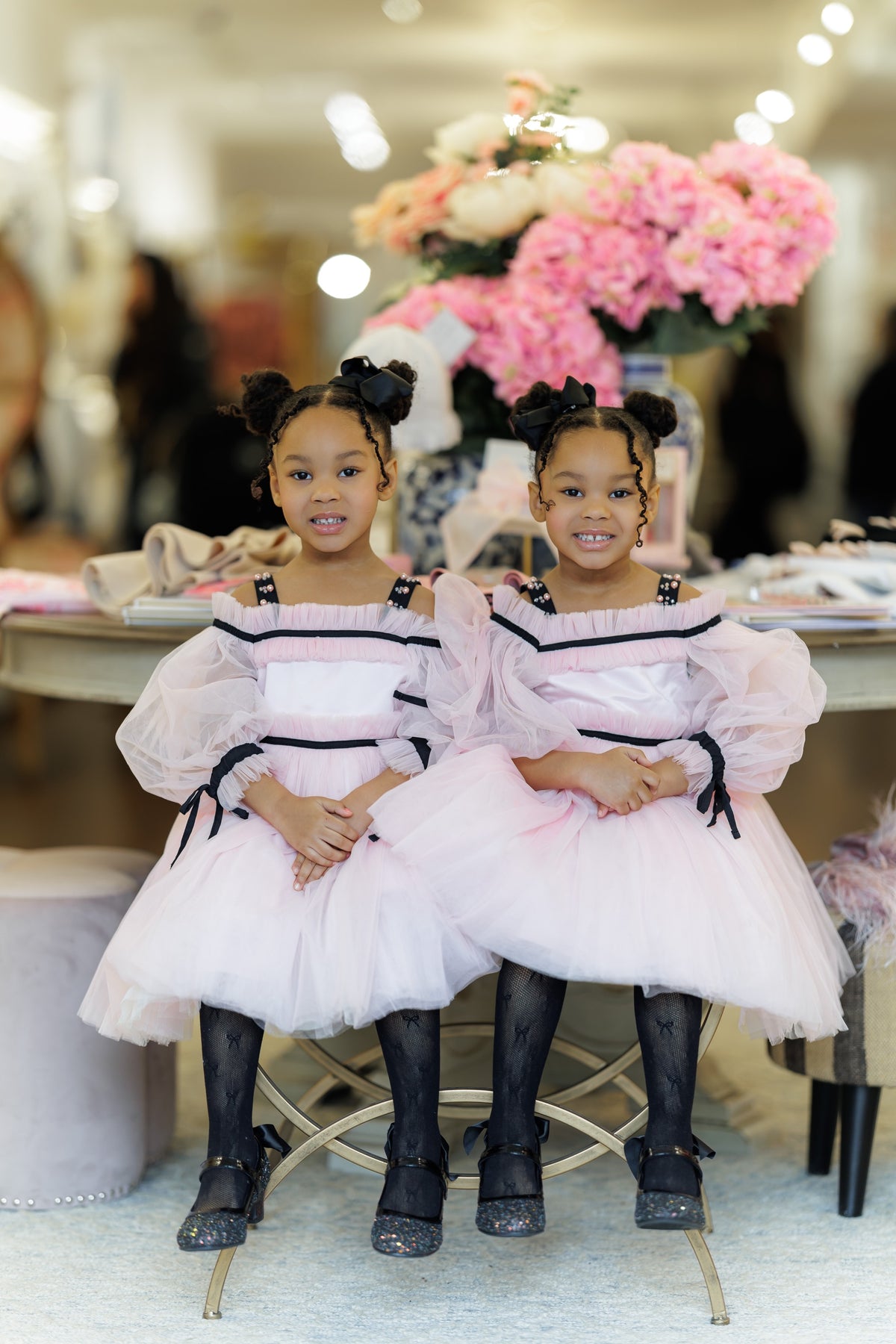 Coco-Pink Tulle Dress
