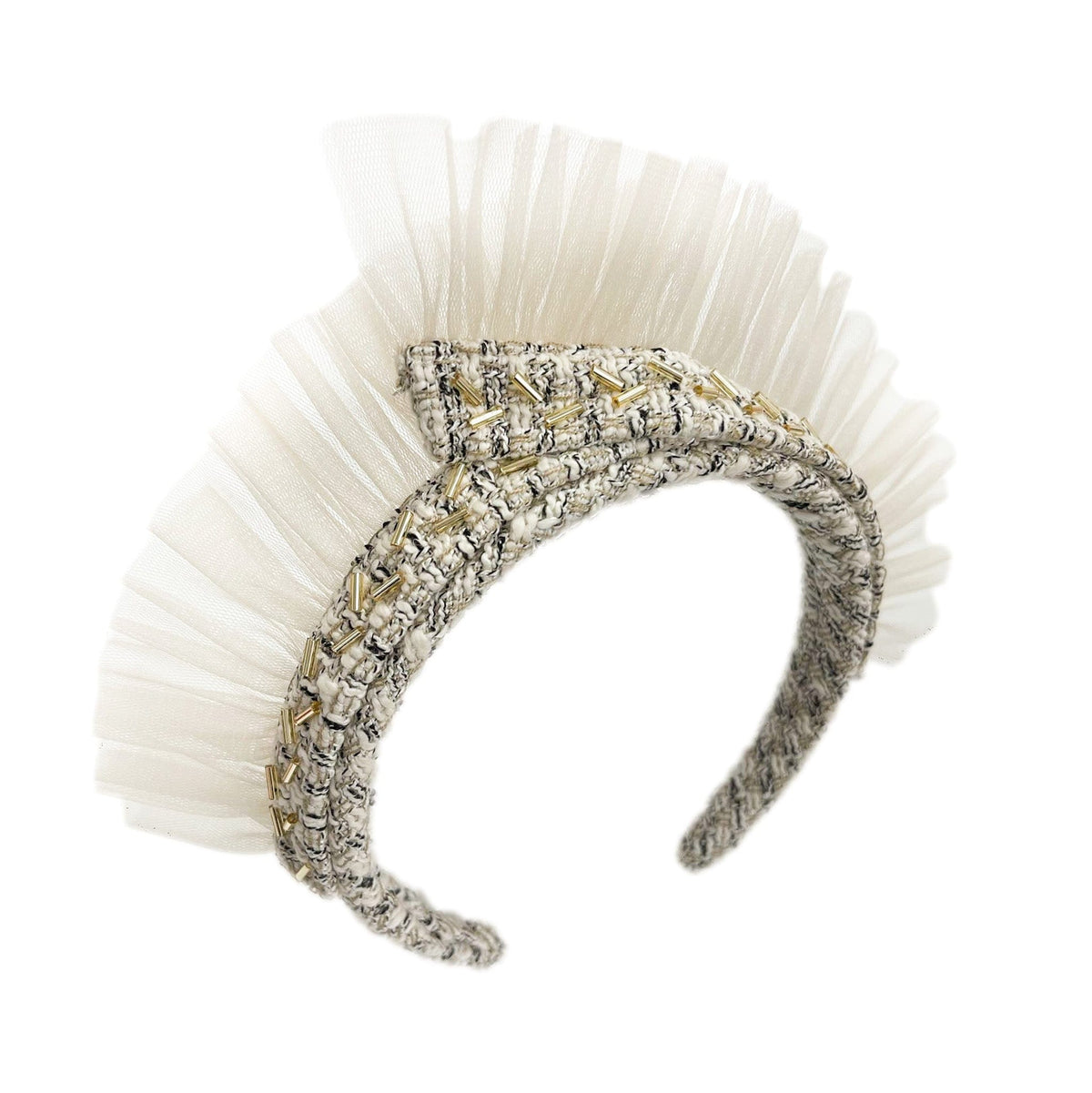 Fira Tulle Crown Headband