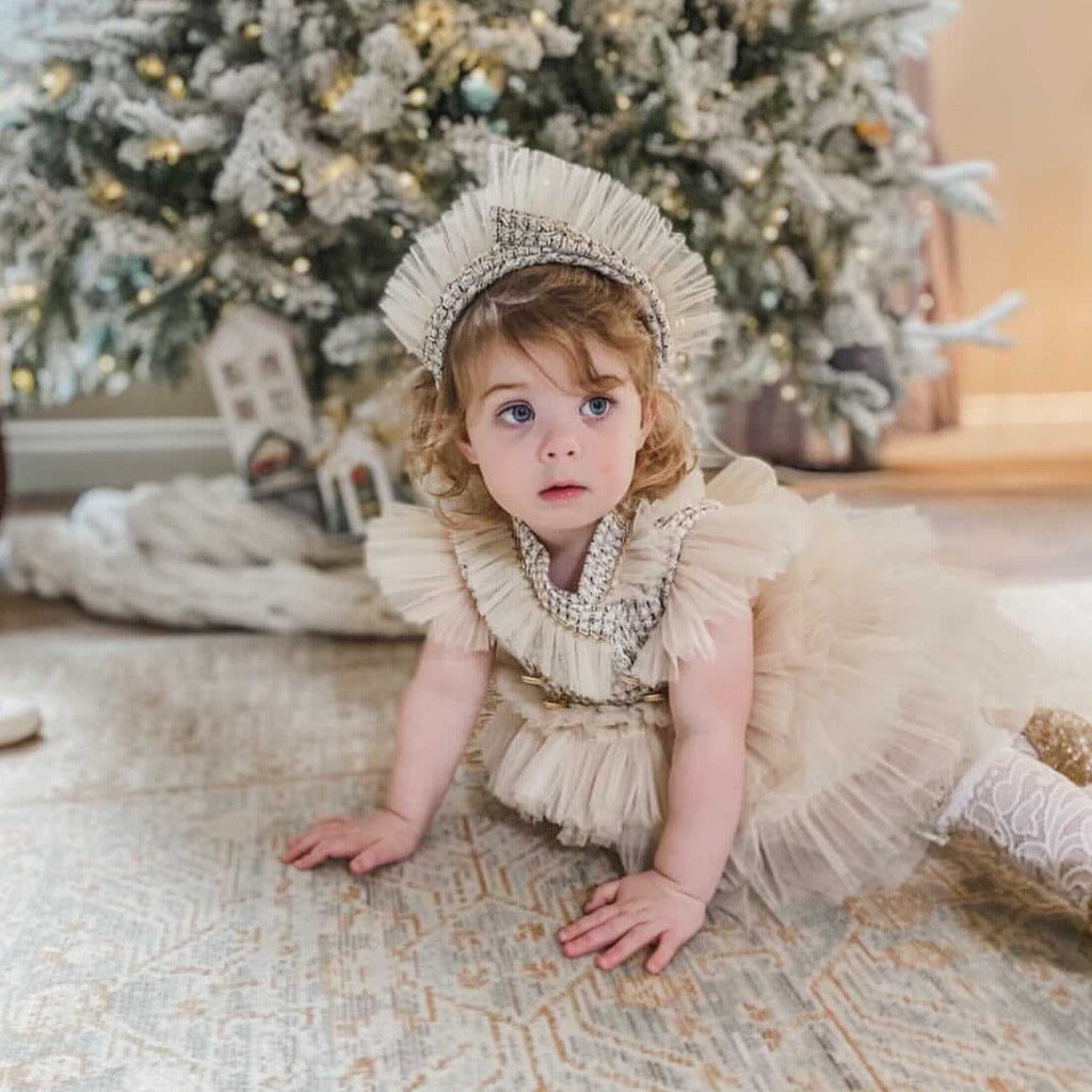 Fira Tulle Crown Headband