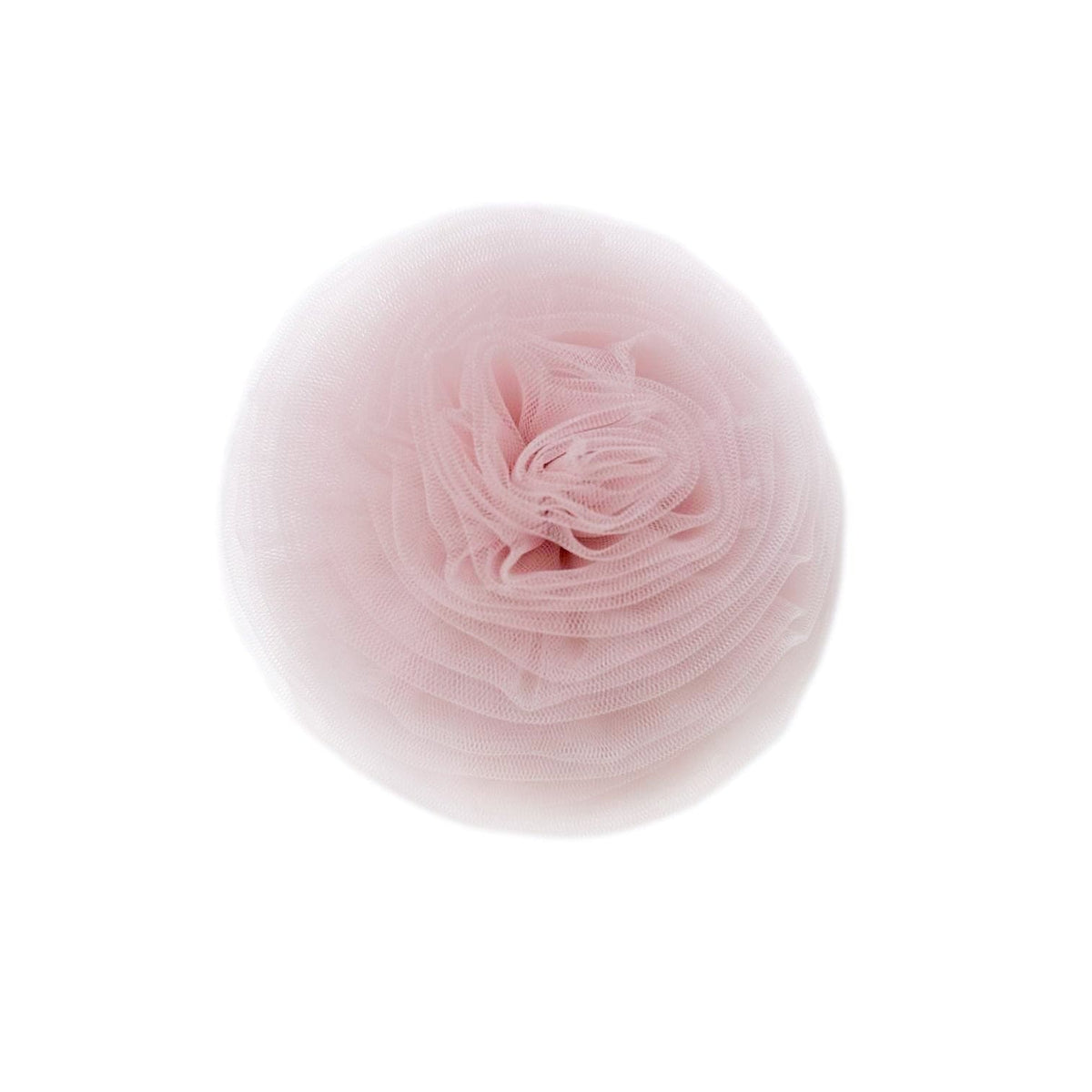 Rosa Pink Tulle Flower Hair Clip by Petite Maison kids