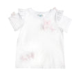 White Butterfly Pima Cotton T-Shirt