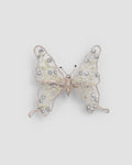 Aurora Butterfly Clip for girls by House of Carousel with hand-embroidered tulle wings