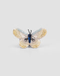 The Daydream butterfly hair clip with sequin and crystal wings by House of Carousél available at House of Aura Lebanon