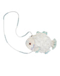 Moon Fish Ruffle Bag for girls by House of Carousel with iridescent sequins and tulle ruffles