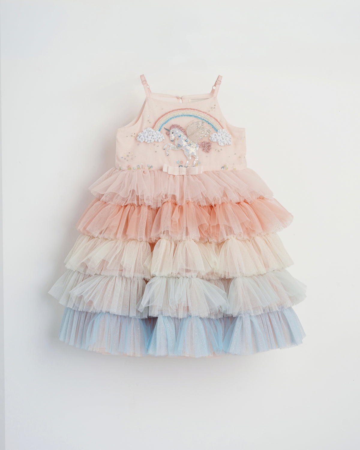 Unicorn in the Clouds luxury tulle dress by House of Carousél available at House of Aura Lebanon